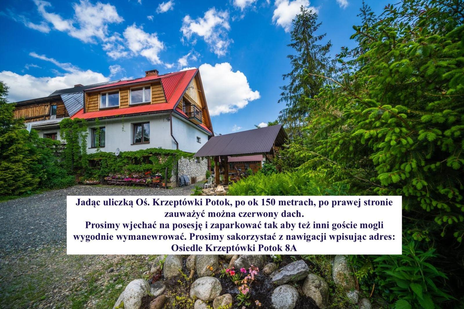 Pokoje Z Widokiem Na Gory I Prywatny Domek Z Zadaszona Altana - Grillem I Ogniskiem. 자코파네 외부 사진